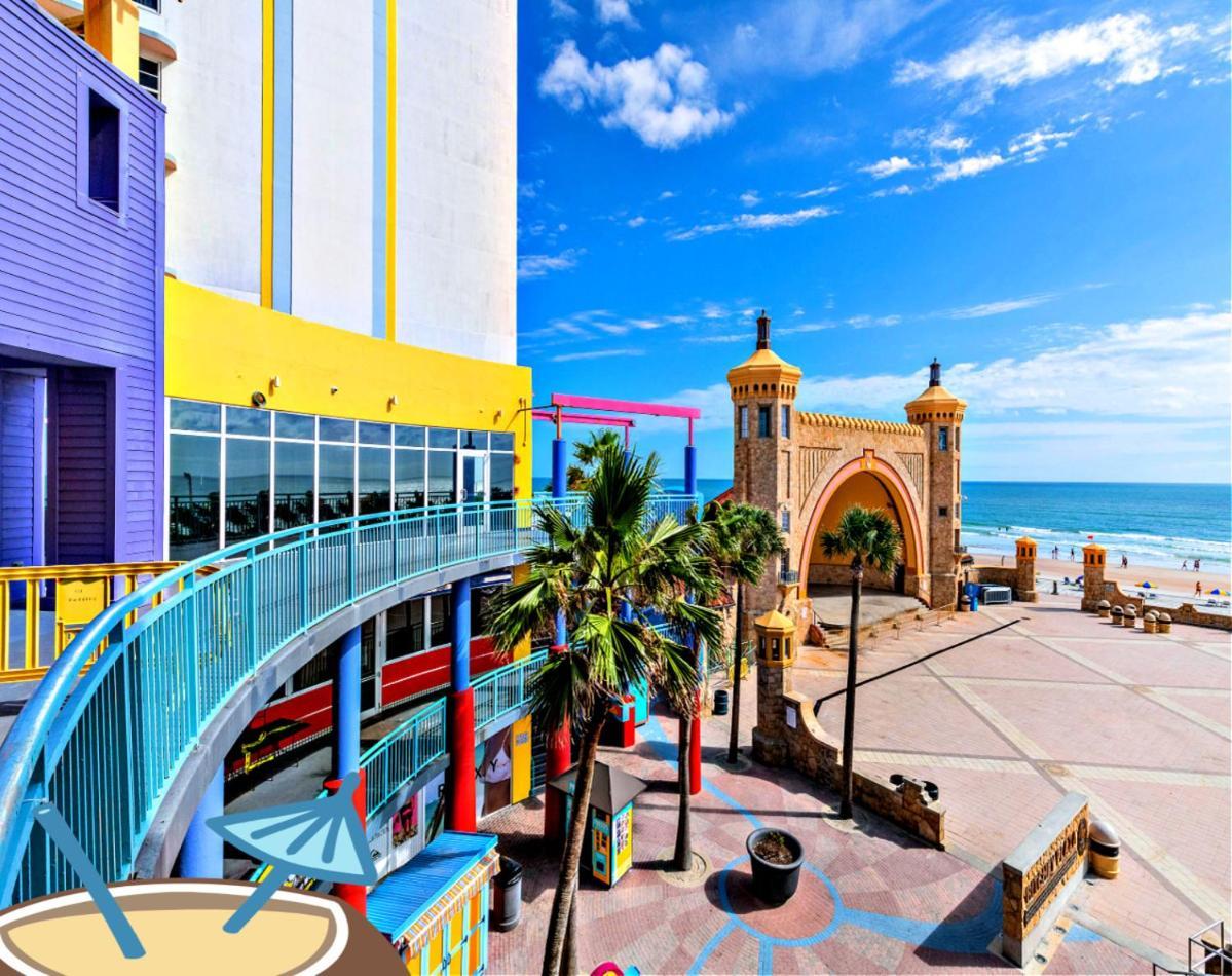 16Th Floor 1 Bedroom Resort Condo Direct Oceanfront Wyndham Ocean Walk Resort Daytona Beach 1605 Exterior photo