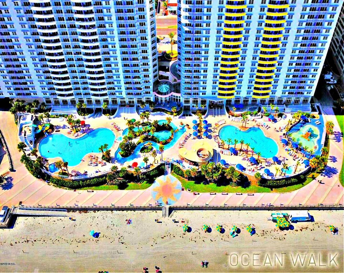 16Th Floor 1 Bedroom Resort Condo Direct Oceanfront Wyndham Ocean Walk Resort Daytona Beach 1605 Exterior photo