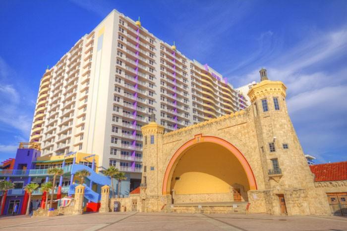 16Th Floor 1 Bedroom Resort Condo Direct Oceanfront Wyndham Ocean Walk Resort Daytona Beach 1605 Exterior photo